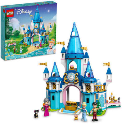 Lego Disney Cinderella and Prince Charming's castle 43206