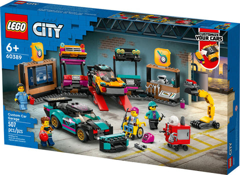 Lego City Custom car garage 60389