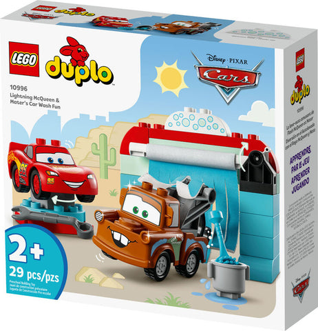 Lego Duplo Cars lightning Mc Queen & mater's car wash fun 10996
