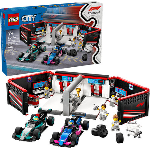 Lego City - F1 Garage et voitures Mercedes-AMG & Alpine 60444
