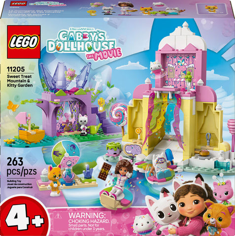 LEGO - Gabby Dollhouse The Movie Sweet Treat Mountain & Kitty Garden - 11205