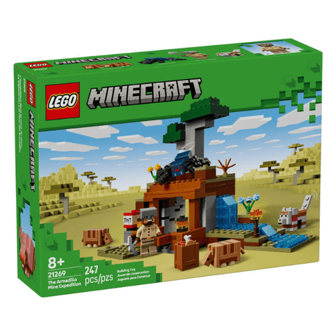 Lego Minecraft - L'expédition dans la mine du tatou 21269