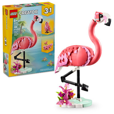 LEGO - Creator 3 en 1 Flamand rose - 31170