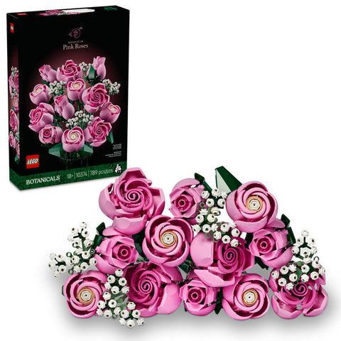 LEGO - Bouquet de roses rose - 10374