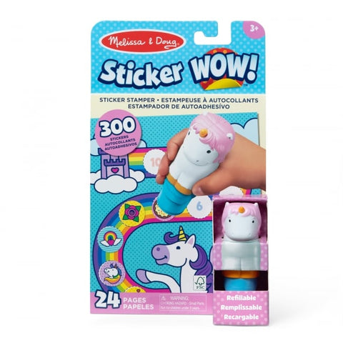 Melissa & Doug sticker wow licorne 6306073062