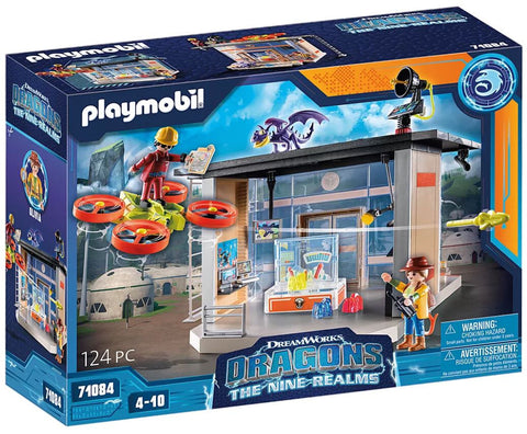 Playmobil Dreamworks Dragons Nine Realms Labo Icaris 71084