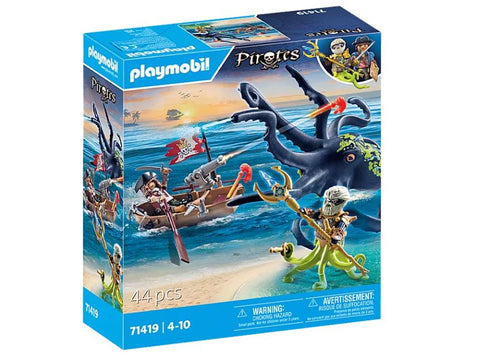 Playmobil Pirates - Pirate avec pieuvre géante 71419