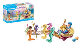 Playmobil Princess Magic Caleche avec sirenes et hippocampes 71500