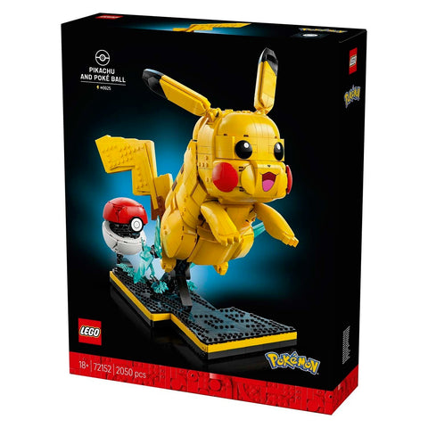 LEGO - Pokémon Pikachu et Pokéball - 72152