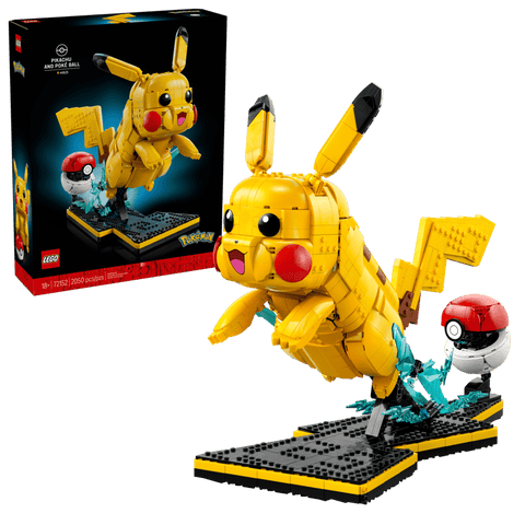 LEGO - Pokémon Pikachu et Pokéball - 72152