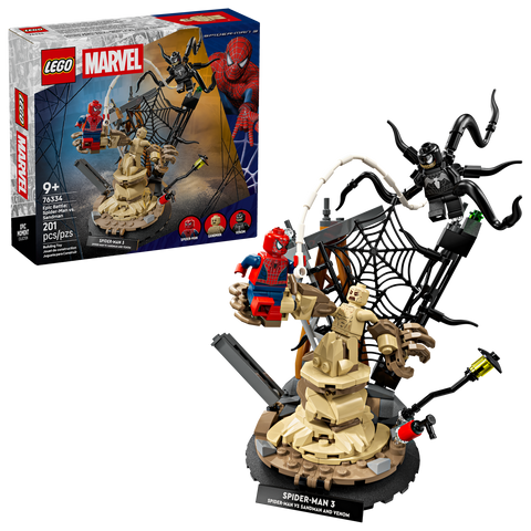LEGO Marvel - Combat légendaire: Spider-Man contre Sandman - 76334