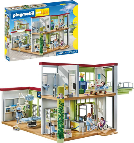 Playmobil My Life Hopital aménagé 71615