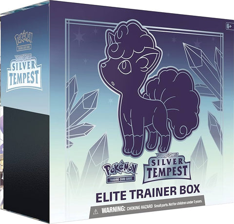 Pokémon Elite trainer Box Sword & Shield  Silver Tempest