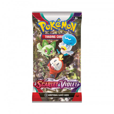 Pokémon Scarlet & Violet booster pack