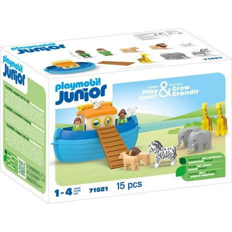 Playmobil Junior Arche de Noe transportable 71681