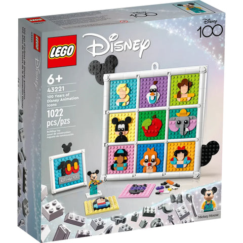 Lego Disney 100 years of Disney Animation icons 43221