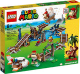 Lego Mario Bross Diddy Kong's mine cart ride 71425