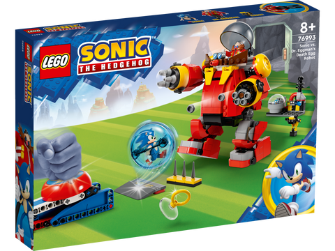 Lego Sonic The Hedgehog Sonic VS Dr.Eggman's Death egg robot 76993