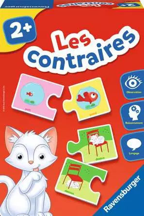 Ravensburger Les contraires 2+  24029