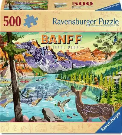 Ravensburger Casse-tête 500 pièces -  Parc National Banff - 12001891