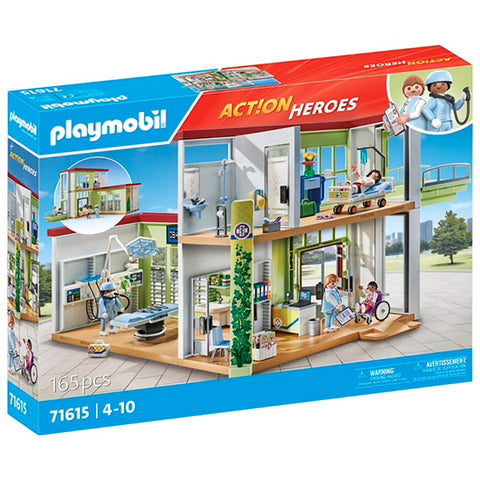 Playmobil Action heroes Hopital aménagé 71615