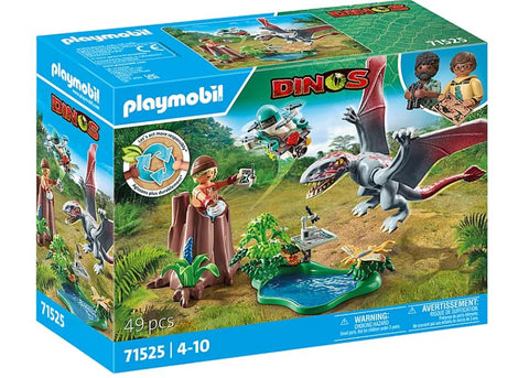 Playmobil Dinos drone d'observation avec dimorphodo 71525
