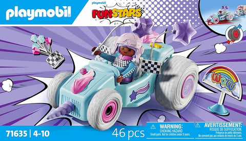 Playmobil Funstars Jeune fille licorne et kart 71635