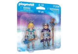 Playmobil couple princier des neiges 71208