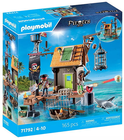 Playmobil pirates port de pirates avec repaire prison 71792