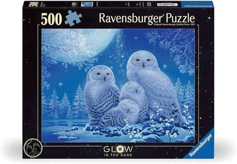 Ravensburger - casse-tête 500 pièces Owls in the Moonlight - 12000479