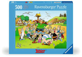Ravensburger - casse-tête 500 pièces Astérix: The village- 12000138