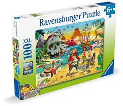 Ravensburger casse tete Le trésor des pirates 100xxl 12004133