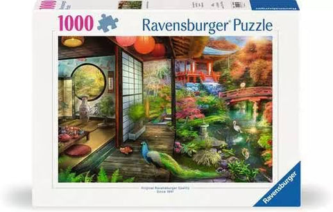 Ravensburger casse-tête 1000 pièces - Japanese Garden Teahouse - 12000635
