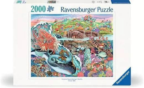 Ravensburger casse-tête 2000 pièces - Thalassic Tale - 12001484