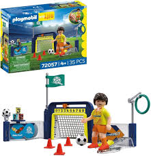 Playmobil My life - Entraînement de soccer avec filet - 72057