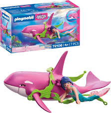 Playmobil Fantasy & Magic - Orque et sirène - 72106
