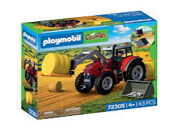 Playmobil Country - Grand tracteur avec ballot de paille - 72305