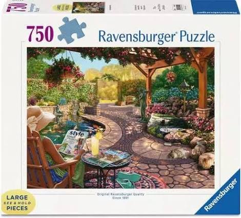 Ravensburger casse-tête 750 pièces Jardin accueillant - 16941