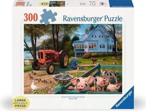 Ravensburger casse-tête 300mcx Vie à la campagne 12001481