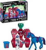 Playmobil Monster High - Abbey cassiers et cheval - 72146