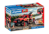 Playmobil City Action - Pick-up de pompiers & 2 personnages - 72194