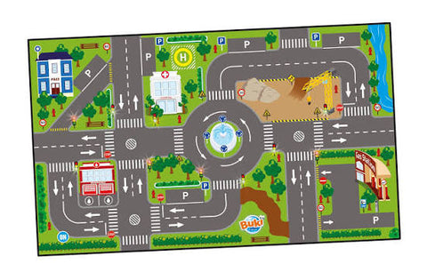 Buki - Tapis d'autos avec lumières