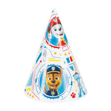 Chapeaux de fête Patpatrouille paquet de 8