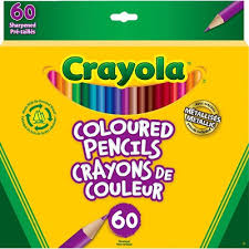 Crayola crayons de bois 60x 146033