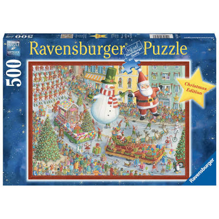 Ravensburger puzzle 500 pièces Here comes christmas 12000382