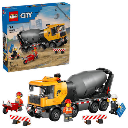 LEGO City - La bétonnière - 60478