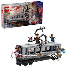 LEGO Marvel - La scène de métro avec Spiderman et Doc Ock - 76321