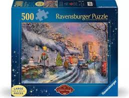Ravensburger Casse-tête 500 pièces - Retour à la maison pour Noël - 12001718