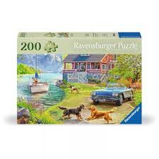 Ravensburger - casse-tête 200 pièces Maison d'été au lac  - 12001370