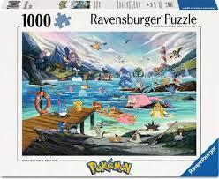 Ravensburger Casse-tête 1000 pièces  - Pokémon: Aquali & Marine tempérée - 12002035